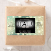 Matig elegant sparkle HAIR-serumlabel Etiket (Insitu)