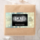 Matig elegant sparkle HAIR-serumlabel Etiket (Insitu)