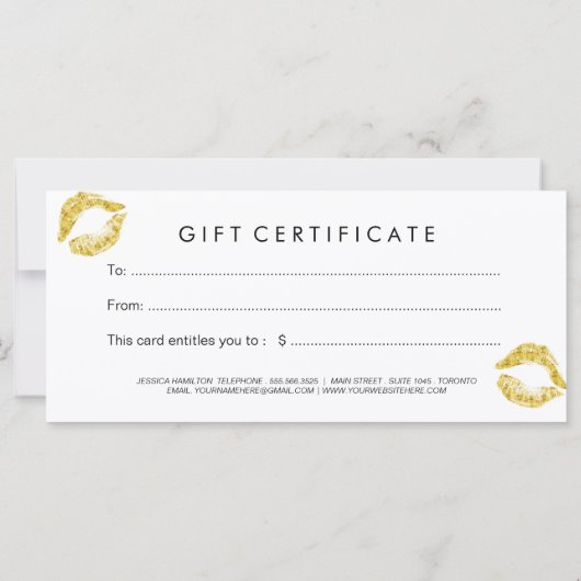 Matig en grafisch certificaat voor artistieke weer (Achterkant)