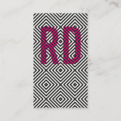 Matig en ongebruikelijk visitekaartje (Achterkant)