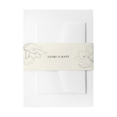 Matig fijn fijn fijn zand eierschil uitnodigingen wikkel (Voorkant Voorbeeld)