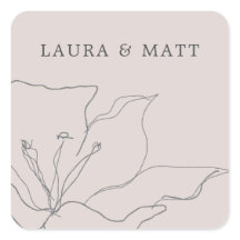 Matig fijn witje roze Floral