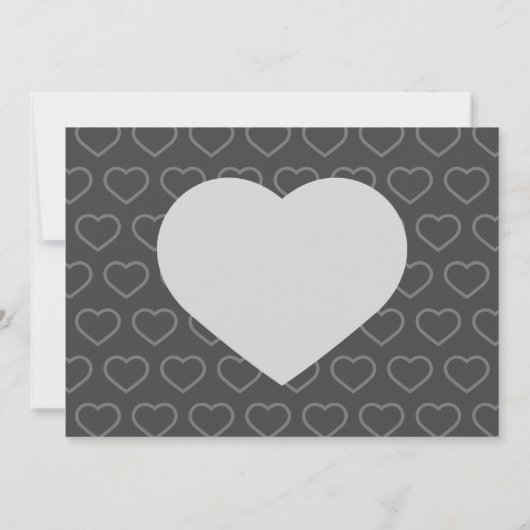 Matig fotoraster collage Stats Birth Aankondiging (Achterkant)