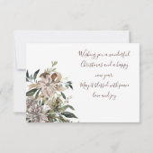 Matig gebladerd gebak bedankkaart (Achterkant)