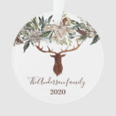 Matig gebladerd gebak ornament (voorkant)