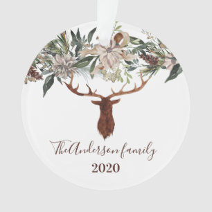 Matig gebladerd gebak ornament