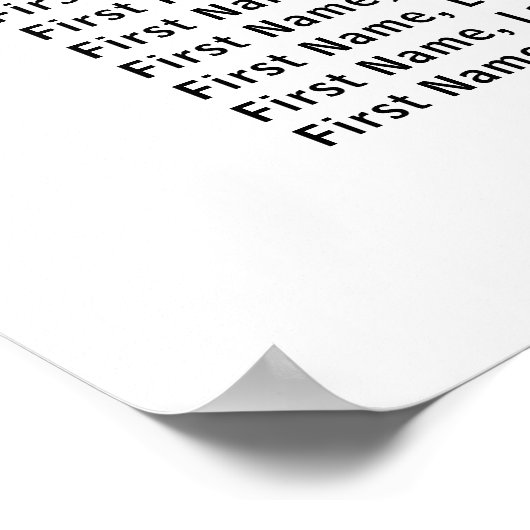 Matig geel zonnebloemkool 12-tabel zitje poster (Hoek)