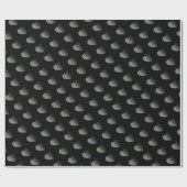 Matig gekleurd hartzwart patroonverpakkingspapier cadeaupapier (Vlak)