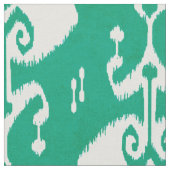 Matig getextureerd groen ikattribaal stof (Close Up)