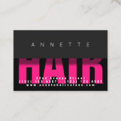 Matig gewaagd elegant schaduwuiterlijk visitekaartje (Voorkant)