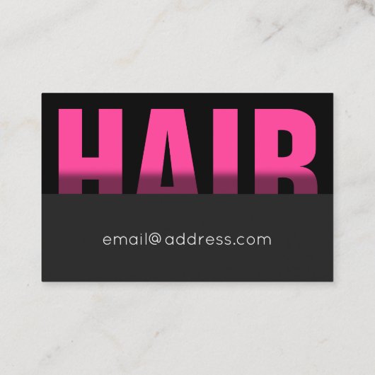 Matig gewaagd elegant schaduwuiterlijk visitekaartje (Achterkant)