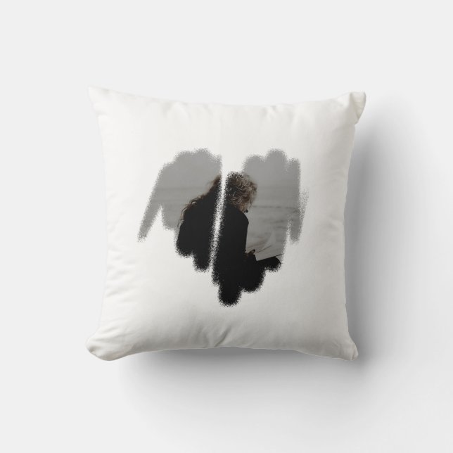 Matig graffitigebeid Lijst Kussen (Voorkant)