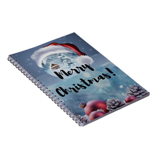 Matig grappige kerstrender notitieboek (Rechterzijde)