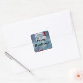Matig grappige kerstrender vierkante sticker (Envelop)