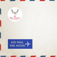 Matig grappige Santas helperrender op wit