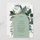 Matig grasland met groene elegant kaart (Voorkant)