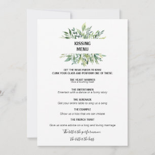 Matig Greenery Botanical Foliage Kissingmenu