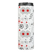 Matig grijs groen monogram thermosbeker (Achterkant)