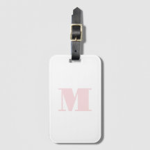 Matig Initiaal Monogram Blush Pink