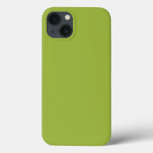 Matig kalkgroen (vaste kleur) geel- groen Case-Mate iPhone case (Achterkant)