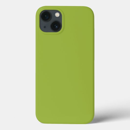 Matig kalkgroen (vaste kleur) geel- groen Case-Mate iPhone case (Achterkant)