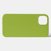 Matig kalkgroen (vaste kleur) geel- groen Case-Mate iPhone case (Achterkant (horizontaal))
