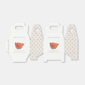 Matig Kind met handleiding Watermeloen Baby shower Bedankdoosjes (Uitgevouwen)