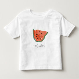 Matig Kinder met de hand getrokken rood-groene wat Kinder Shirts
