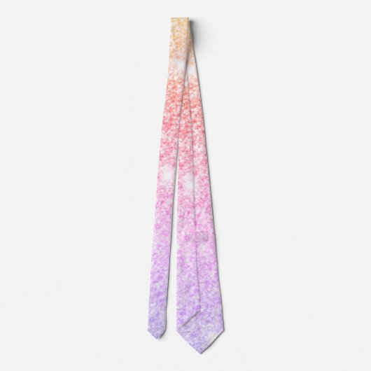 Matig kleurrijk glitter Sparkles Gift Stropdas (Achterkant)