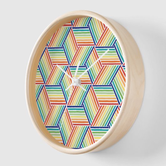 Matig kleurrijk regenboogpatroon (Hoek)