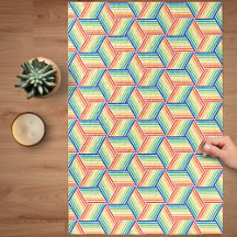 Matig kleurrijk regenboogpatroon moeilijk