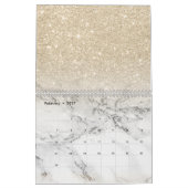Matig licht glitter ombre glitter marmer kalender (Feb 2027)