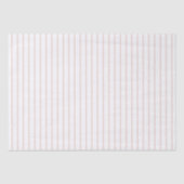 Matig lichtroze wit verticaal Stripingspatroon Tissuepapier (Voorkant)