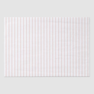 Matig lichtroze wit verticaal Stripingspatroon Tissuepapier