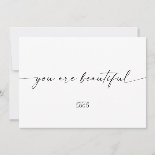 Matig merk Je bent mooi bedankt (Voorkant)