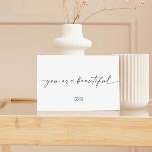 Matig merk Je bent mooi bedankt