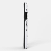 Matig minimaal één lijn trekvlak Case-Mate iPhone case (Achterkant/rechts)