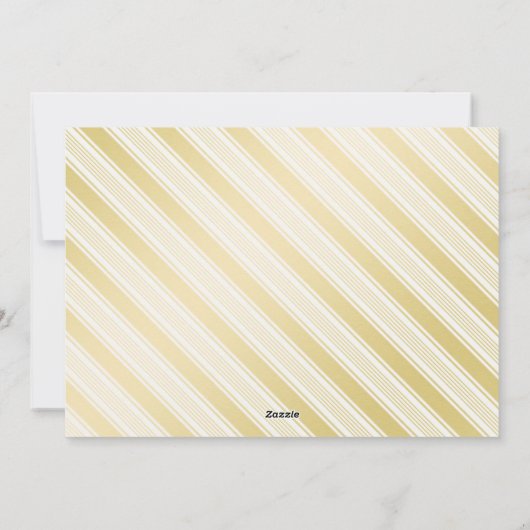 Matig, minimalistisch, eenvoudig script voor kerst feestdagenkaart (Achterkant)