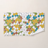 Matig, mosterdgeel, blauwgroen, groen, wit bad handdoek (Handdoek)