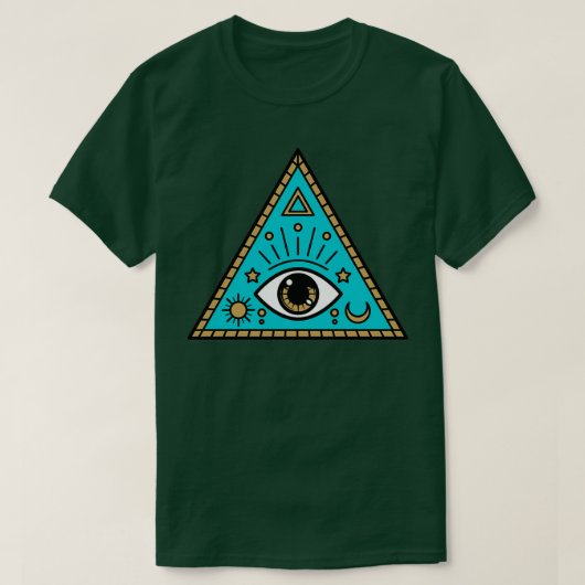 Matig occult oog t-shirt (Design voorkant)