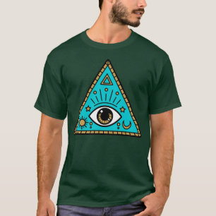 Matig occult oog t-shirt