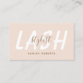 Matig opwelllicht visitekaartje (Voorkant)