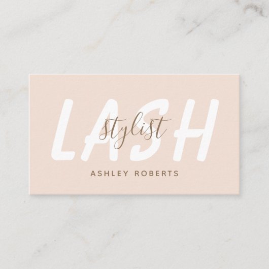 Matig opwelllicht visitekaartje (Voorkant)