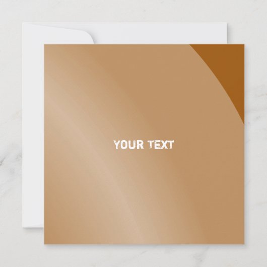 Matig Oranje monochroom Moderne Qr-code met grijze Kaart (Voorkant)