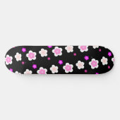 Matig paars voorlooppatroon persoonlijk skateboard (Horizontaal)