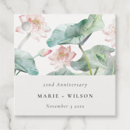 Matig pasta elk jaar weer watervrij Jubileum Bedankjes Labels