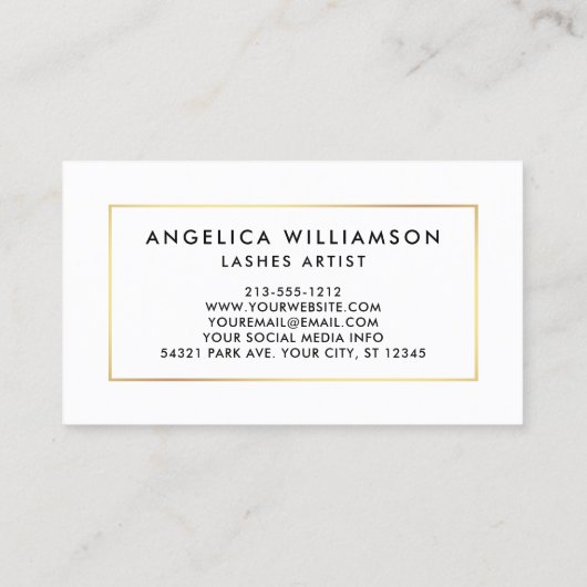 Matig penseelkoraal voor penseel visitekaartje (Achterkant)