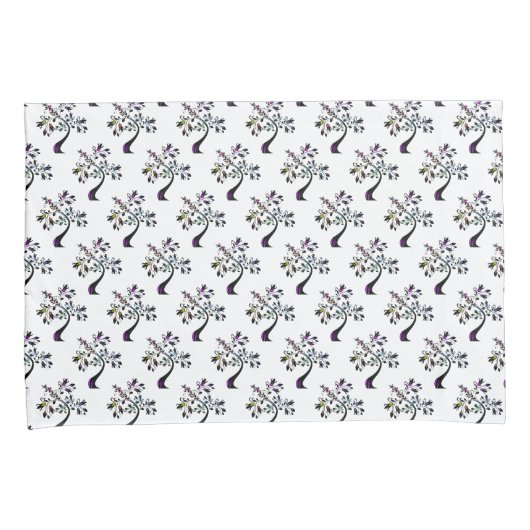 Matig plantgoed van multicolor kussensloop (Voorkant-Rechts)