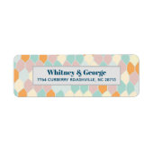 Matig Retro | Label retouradres (Voorkant)