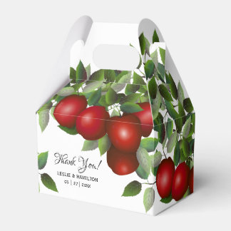Matig rood appelfruit | Weddenschap-forenset Bedankdoosjes